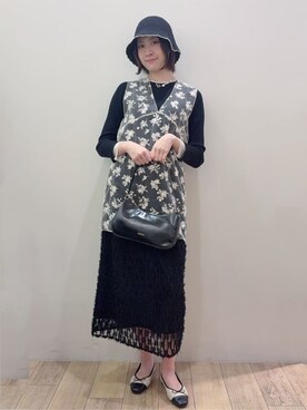 RINさん(レディース・170cm)の冬コーディネート