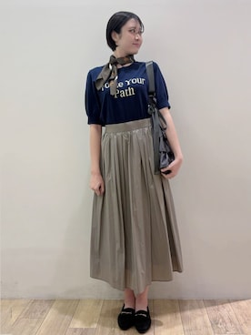 RINさん(レディース・170cm)の春コーディネート