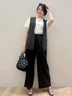 RINさん（レディース・170cm）の夏コーディネート