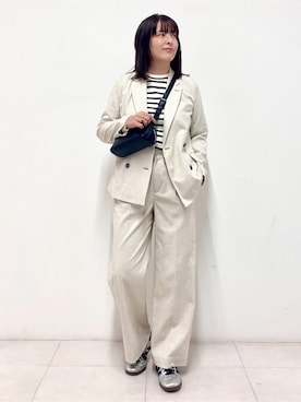 「ADD CULUMN（アドカラム）のアイテム」を使った、Sawaguchiさん（レディース・166cm）の冬コーディネート