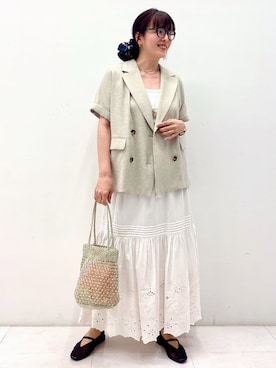 Sawaさん(レディース・166cm)の春コーディネート