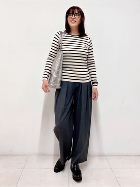 「MILOS（ミロス）のアイテム」を使った、Sawaさん（レディース・166cm）の秋コーディネート