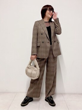 Sawaさん（レディース・166cm）の秋コーディネート