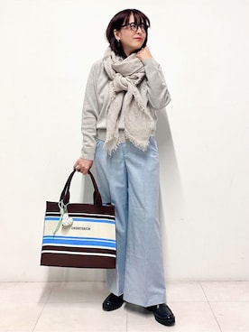 「DRESSTERIOR（ドレステリア）のアイテム」を使った、Sawaguchiさん（レディース・166cm）の冬コーディネート