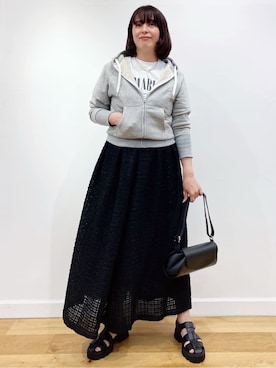 Sawaさん（レディース・166cm）の春コーディネート