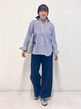 「MILOS（ミロス）のアイテム」を使った、Sawaさん（レディース・166cm）の春コーディネート