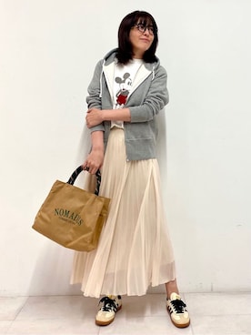「NOMADIS（ノマディス）のアイテム」を使った、Sawaさん（レディース・166cm）の冬コーディネート