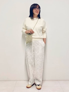 「NE QUITTEZ PAS!（ヌキテパ）のアイテム」を使った、Sawaguchiさん（レディース・166cm）の春コーディネート