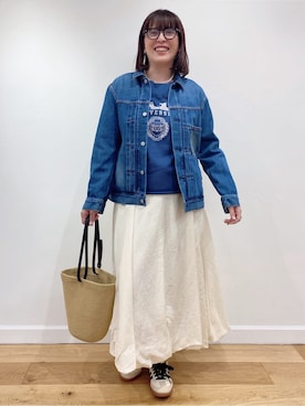 Sawaさん(レディース・166cm)の春コーディネート