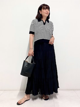 Sawaさん（レディース・166cm）の夏コーディネート