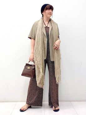 「PROVOKE （プロヴォーク）のアイテム」を使った、Sawaさん（レディース・166cm）の夏コーディネート