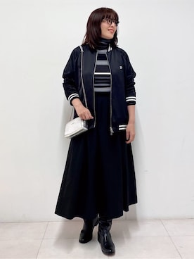 Sawaさん(レディース・166cm)の冬コーディネート