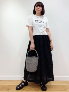 Sawaさん（レディース・166cm）の春コーディネート