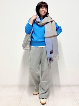 「MILOS（ミロス）のアイテム」を使った、Sawaさん（レディース・166cm）の冬コーディネート