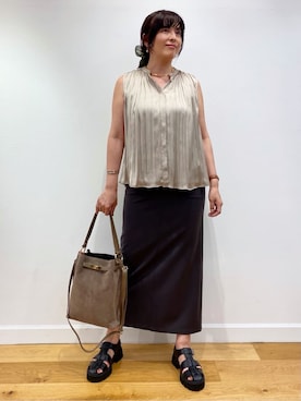 Sawaさん(レディース・166cm)の夏コーディネート