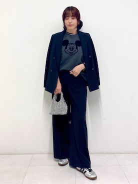 「DRESSTERIOR（ドレステリア）のアイテム」を使った、Sawaguchiさん（レディース・166cm）の春コーディネート