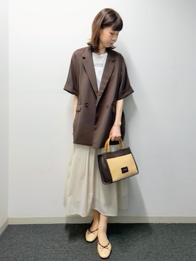 neneさん（レディース・165cm）の夏コーディネート