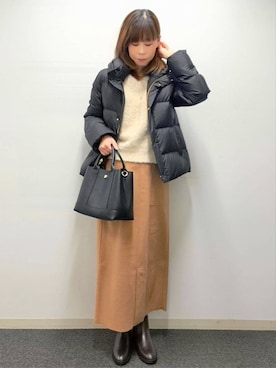 neneさん（レディース・165cm）の冬コーディネート