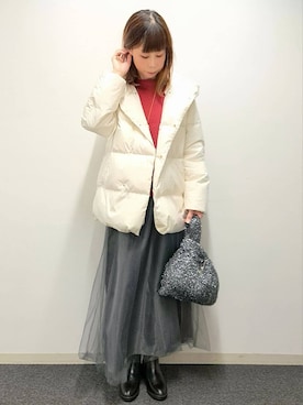 neneさん（レディース・165cm）の冬コーディネート