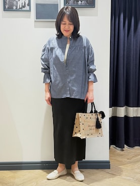 「grove（グローブ）のアイテム」を使った、Lilyさん（レディース・165cm）の春コーディネート