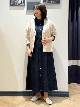 「Lee（リー）のアイテム（ワンピース/ドレス）」を使った、Lilyさん（レディース・165cm）の春コーディネート