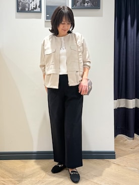 「Reflect（リフレクト）のアイテム」を使った、Lilyさん（レディース・165cm）の春コーディネート