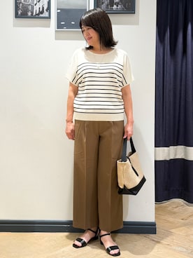 「grove（グローブ）のアイテム」を使った、Lilyさん（レディース・165cm）の夏コーディネート