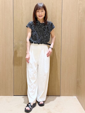 「ブルベ」｜yukariさん（レディース・161cm）の夏コーディネート