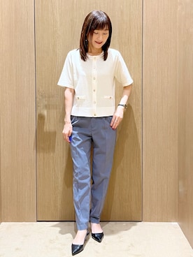 「ブルベ」｜yukariさん（レディース・161cm）の夏コーディネート