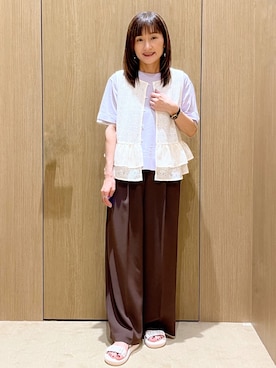 yukariさん(レディース・161cm)の夏コーディネート