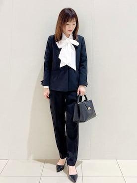 「THE SHOP TK （ザ ショップ ティーケー ）のアイテム」を使った、yukariさん（レディース・161cm）の冬コーディネート