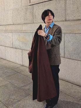 Kazuhiroさん(メンズ・173cm)の冬コーディネート