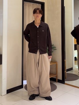 「CPCM（シーピーシーエム）のアイテム」を使った、swokpalさん（メンズ・172cm）の秋コーディネート