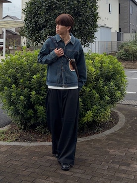 「CPCM（シーピーシーエム）のアイテム」を使った、swokpalさん（メンズ・172cm）の秋コーディネート