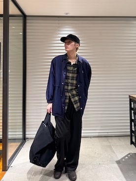 髙鍋サワさん(メンズ・178cm)の秋コーディネート