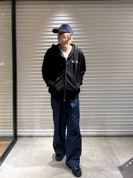髙鍋サワさん(メンズ・178cm)の秋コーディネート