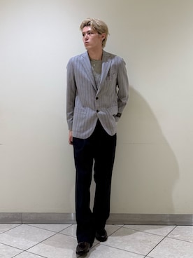 髙鍋サワさん(メンズ・178cm)の秋コーディネート