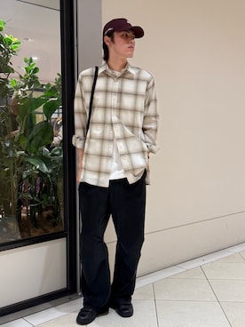 髙鍋サワさん(メンズ・178cm)の夏コーディネート