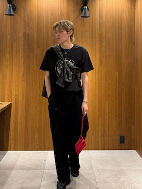 髙鍋サワさん(メンズ・178cm)の夏コーディネート