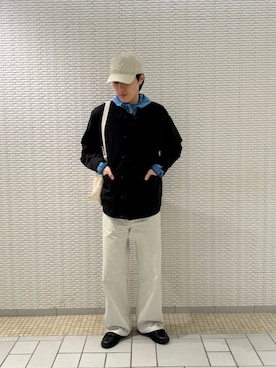 髙鍋サワさん（メンズ・178cm）の春コーディネート