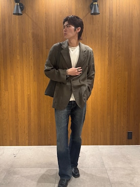 髙鍋サワさん(メンズ・178cm)の夏コーディネート