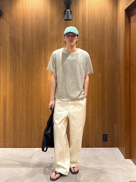 髙鍋サワさん(メンズ・178cm)の夏コーディネート