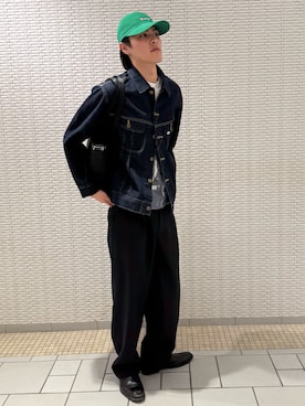 髙鍋サワさん（メンズ・178cm）の春コーディネート