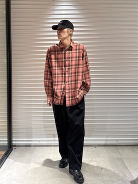 髙鍋サワさん(メンズ・178cm)の秋コーディネート