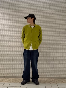 「PENNEYS（ぺニーズ）のアイテム」を使った、髙鍋サワさん（メンズ・178cm）の冬コーディネート