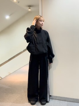 「KBF（ケイビーエフ）のアイテム（ジャケット/アウター）」を使った、yukaさん（レディース・162cm）の秋コーディネート