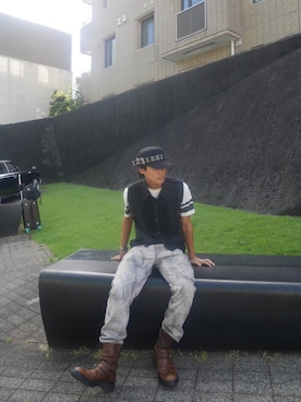 「アイテム（その他トップス）」を使った、shidoukunnさん（メンズ・172cm）の秋コーディネート