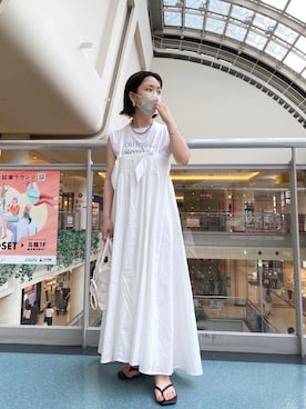 kaoriさん（レディース・154cm）の夏コーディネート