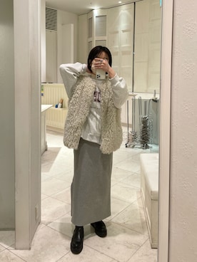 kaoriさん（レディース・154cm）の冬コーディネート