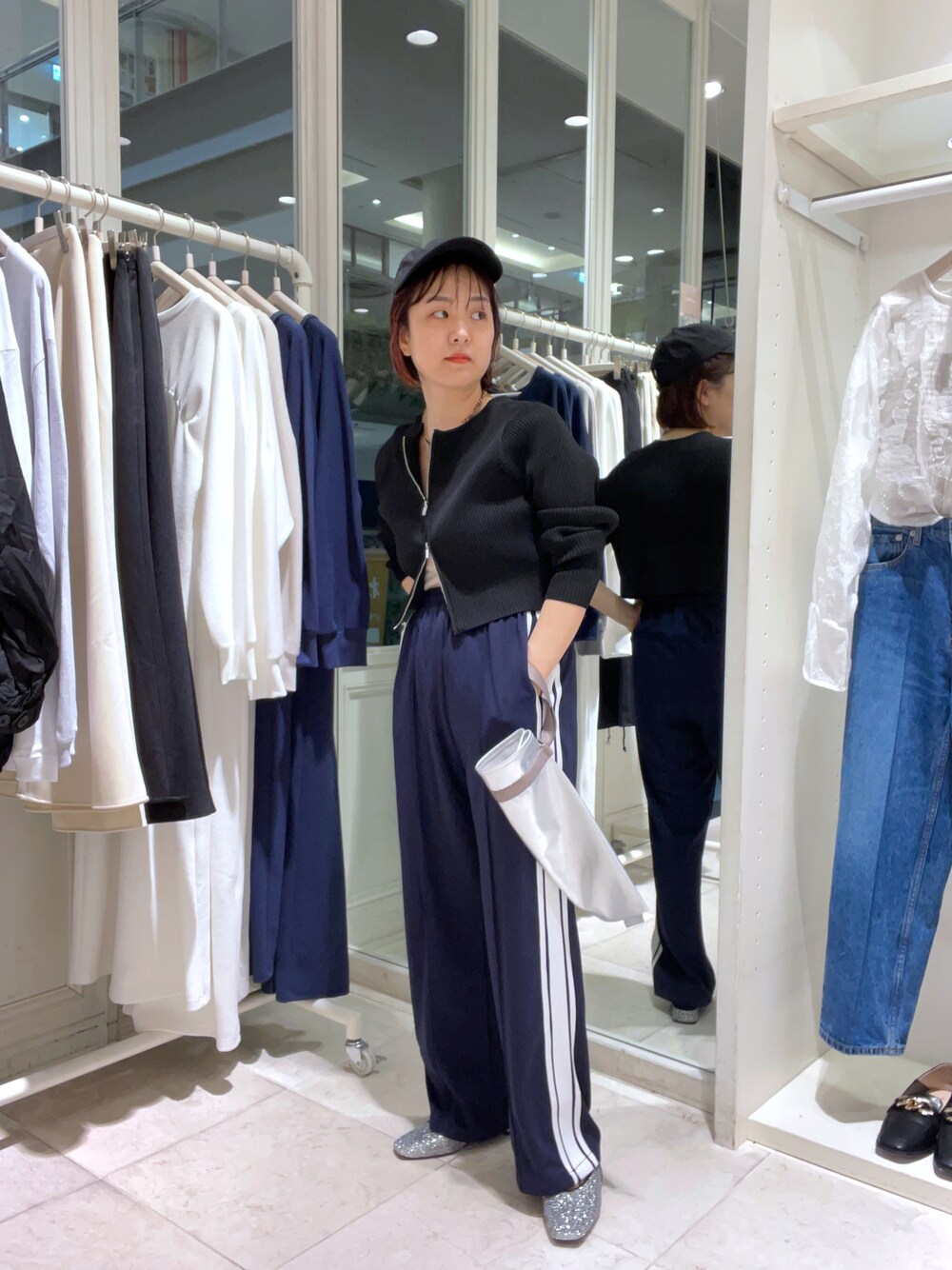 トップス mie ニットトップス 胸開き ニットウエア | ミニミニストア(miniministore